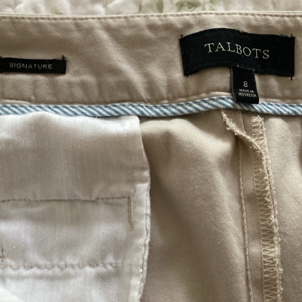 Talbots Signature ankle Oants - Picture 5 of 6